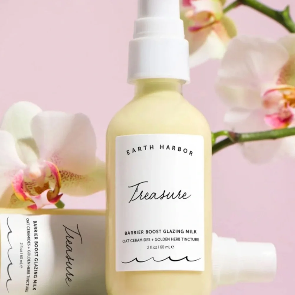 Earth Harbor Naturals Treasure Barrier Boost Glazing Milk